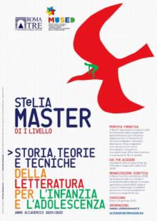 Master in Storia, teorie e tecniche della letteratura per l'infanzia e l'adolescenza (STeLIA)