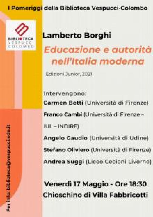 Lamberto Borghi, Educazione e autorità nell'Italia moderna