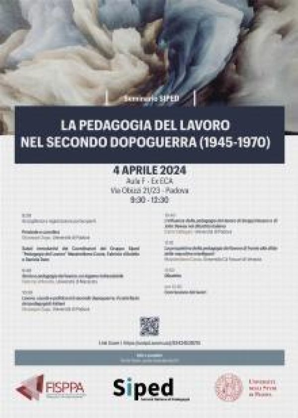 Seminario La pedagogia del lavoro nel secondo dopoguerra (1945-1970)